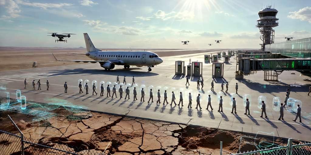 Dijital Kapanın Gölgesinde 40 Suçlu, Tek Uçakta