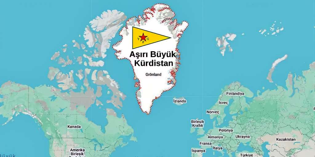 ABD Grönland’da Büyük Kürdistan Kuruyor Dünya Şokta